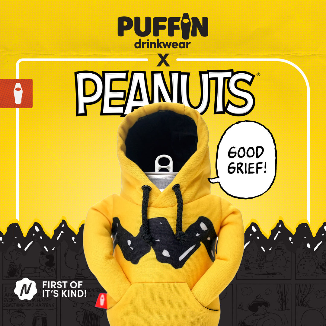 Puffin x Peanuts Charlie Brown Hoodie #color_yellow