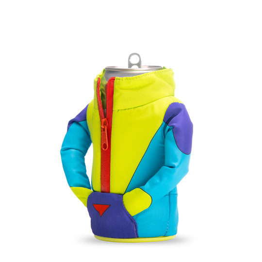 The Miller - Puffin Drinkwear drink sleeves #color_multi-cyan