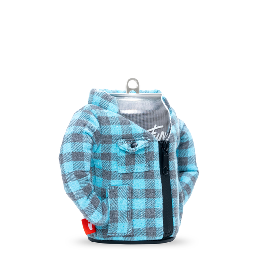 The Lumberjack - Puffin Drinkwear drink sleeves #color_crater-blue-colorado