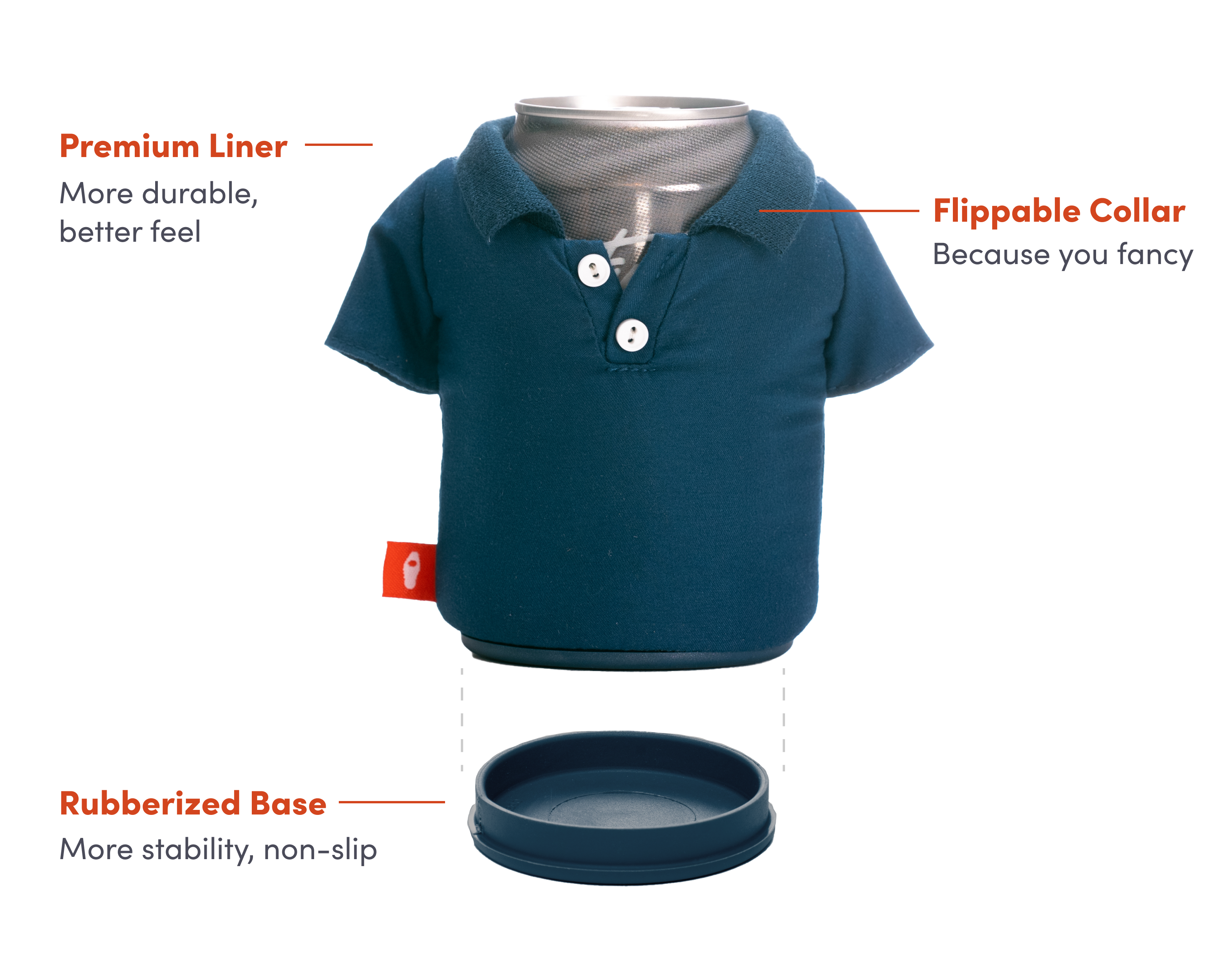Features of The Polo by Puffin Drinkwear