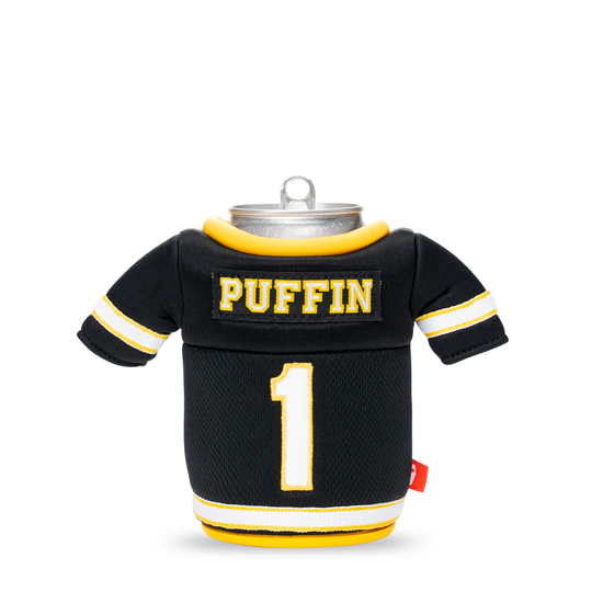 The Gridiron - Puffin Drinkwear drink sleeves  #color_black-canary