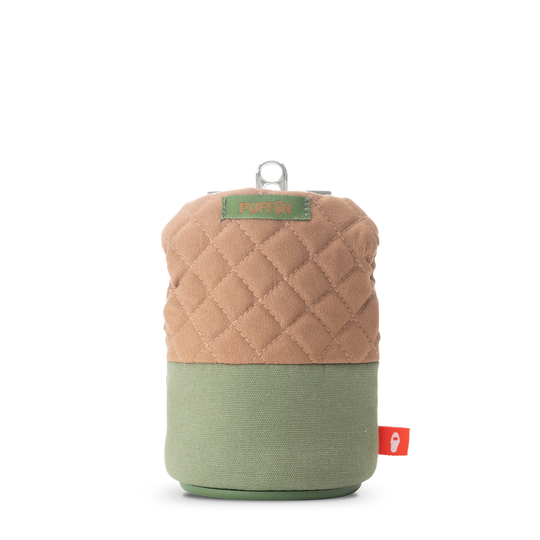The Bird Dog - Puffin Drinkwear drink sleeves #color_olive-green-dry-grass
