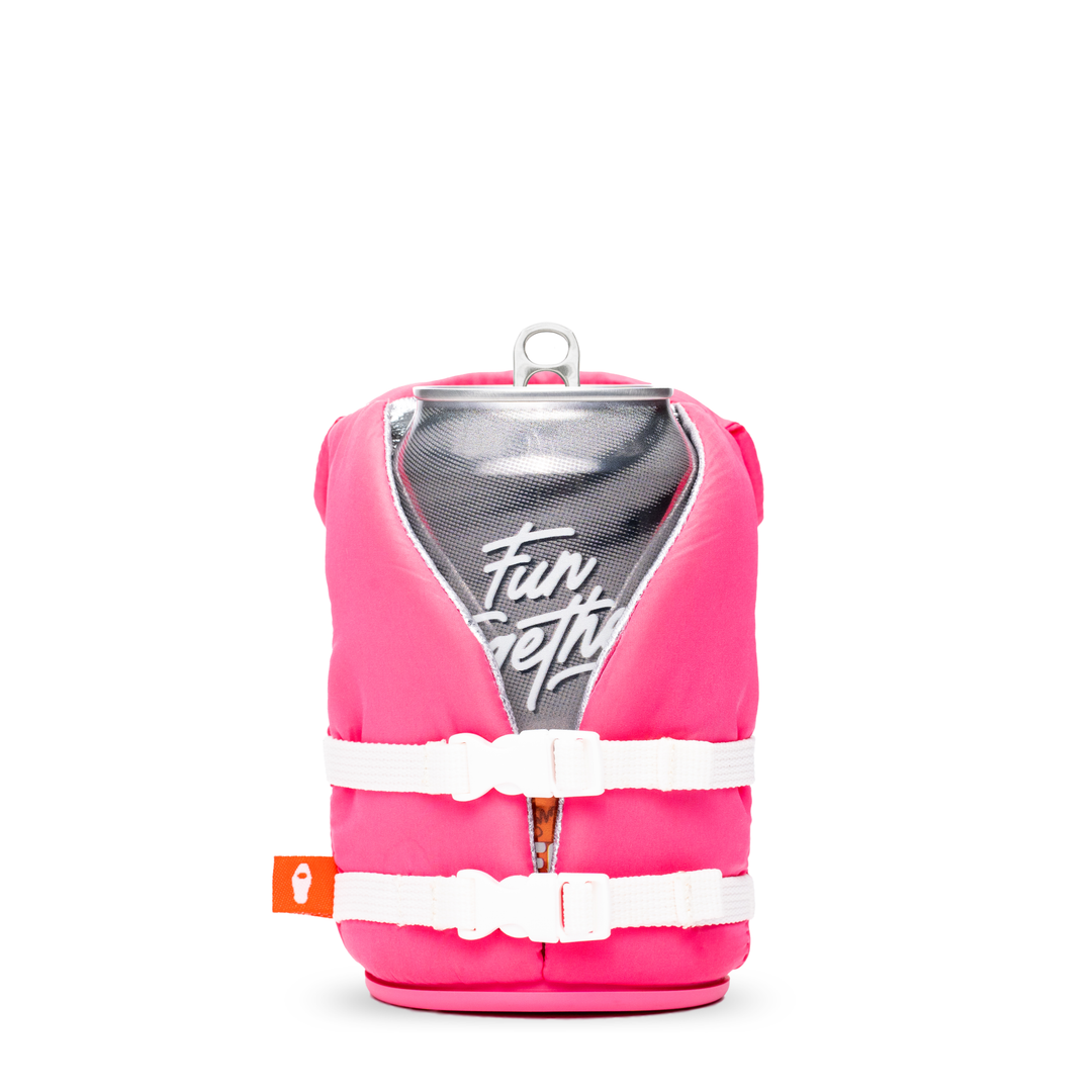 Pink Puffin Drinkwear drink sleeves #color_party-pink