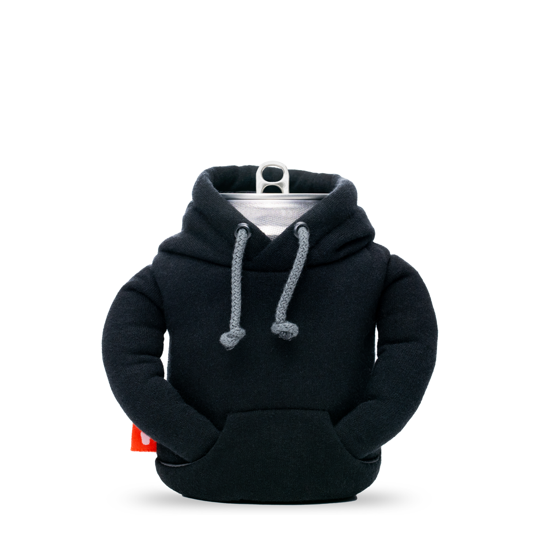 The Hoodie - Puffin Drinkwear drink sleeves #color_black-pewter