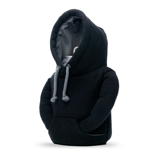 The Hoodie - Puffin Drinkwear drink sleeves #color_black-pewter