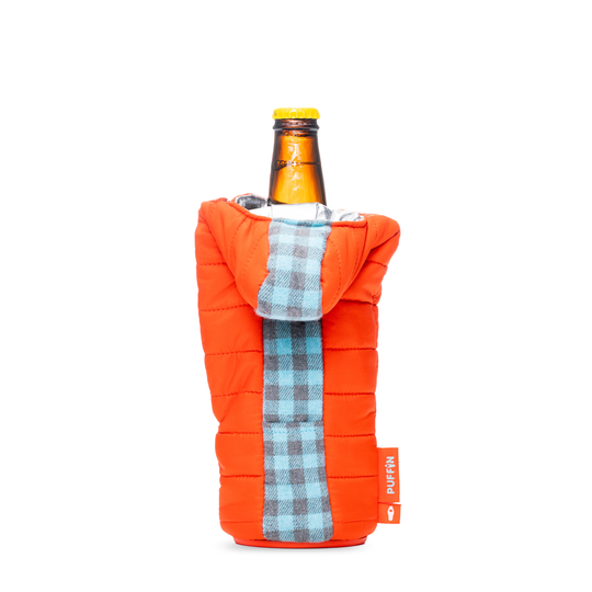 The OG - Puffin Drinkwear drink sleeves #color_puffin-red-crater-blue