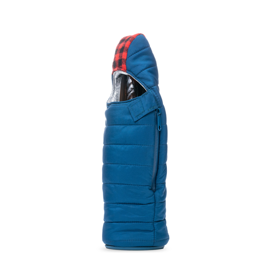 The OG - Puffin Drinkwear drink sleeves #color_sailor-blue-puffin-red