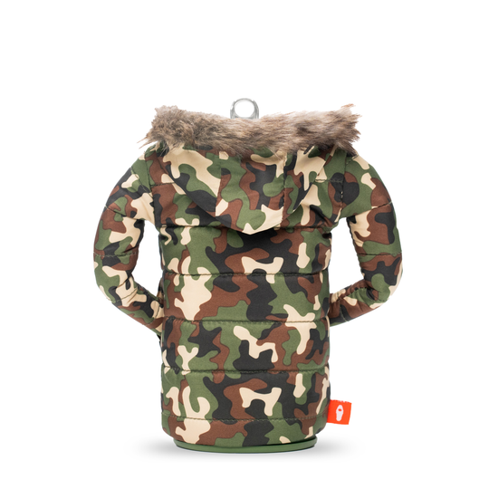 The Pahka - Puffin Drinkwear drink sleeves #color_woodsy-camo