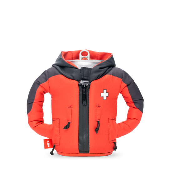 The Patroller - Puffin Drinkwear drink sleeves #color_risky-red