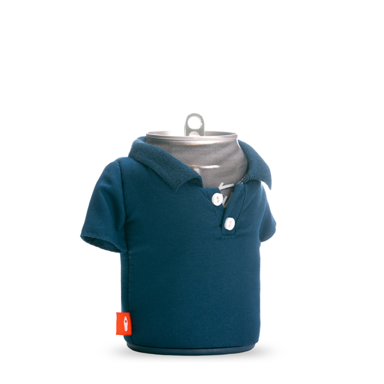 The Polo - Puffin Drinkwear drink sleeves #color_navy-blue