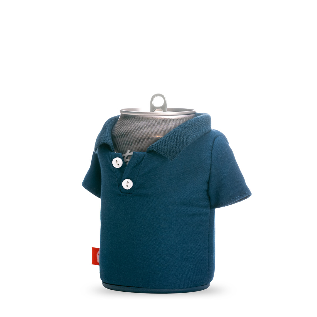 The Polo - Puffin Drinkwear drink sleeves #color_navy-blue