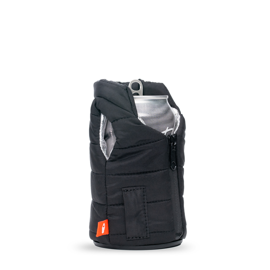 The Puffy Vest - Puffin Drinkwear drink sleeves #color_black