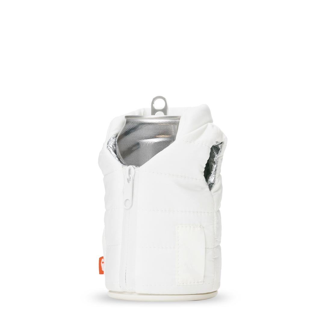 The Puffy Vest - Puffin Drinkwear drink sleeves #color_sandy-white