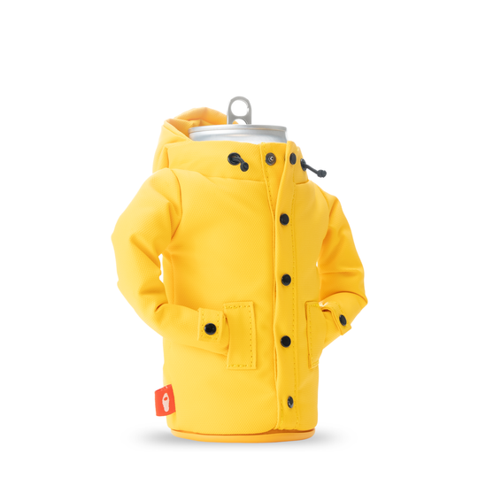 The Raincoat - Puffin Drinkwear drink sleeves #color_creamsicle