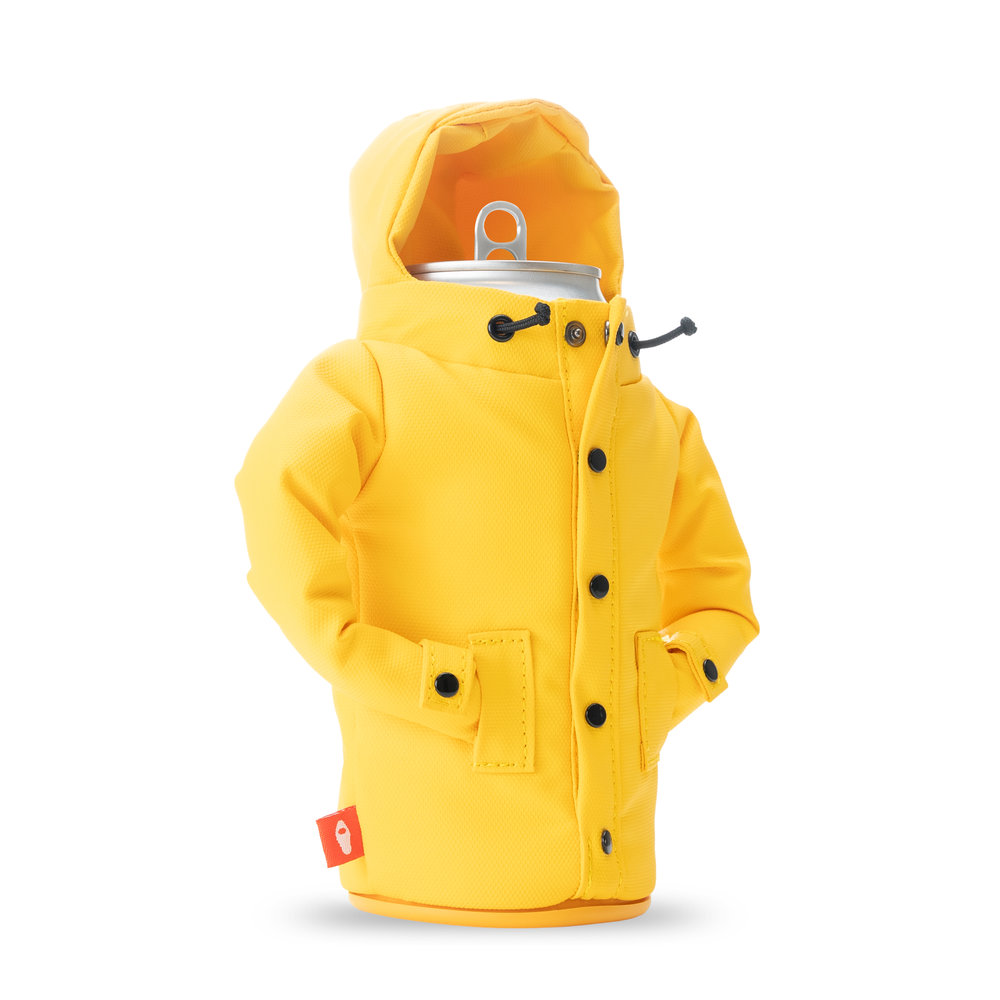 The Raincoat - Puffin Drinkwear drink sleeves #color_creamsicle