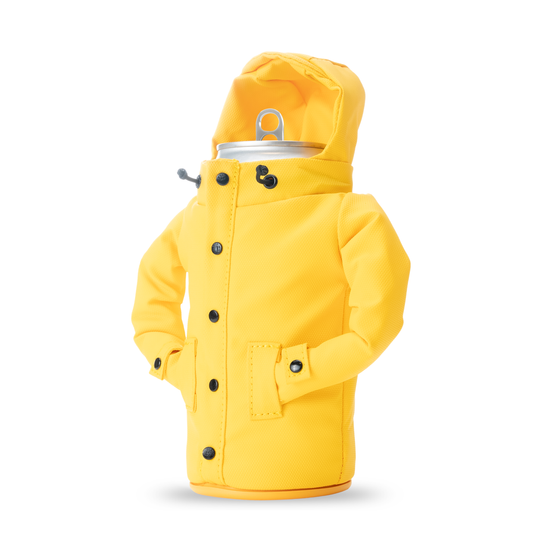 The Raincoat - Puffin Drinkwear drink sleeves #color_creamsicle