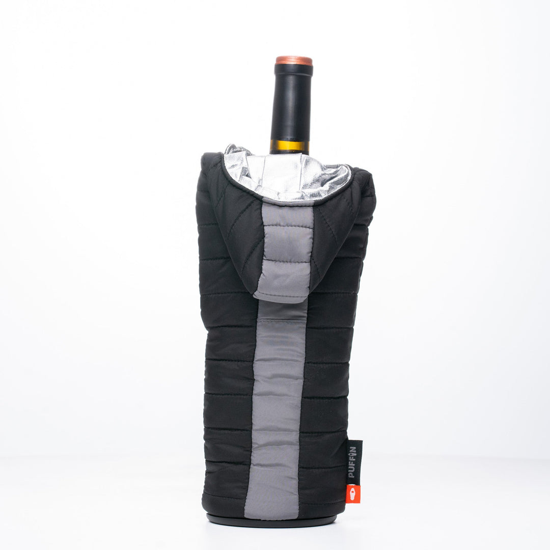 The Caddy - Puffin Drinkwear drink sleeves #color_black-pewter